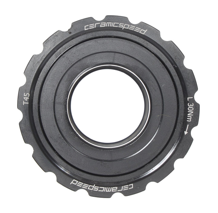 CeramicSpeed T45 Bottom Bracket For Shimano Road Bike 24mm Black Standard Race