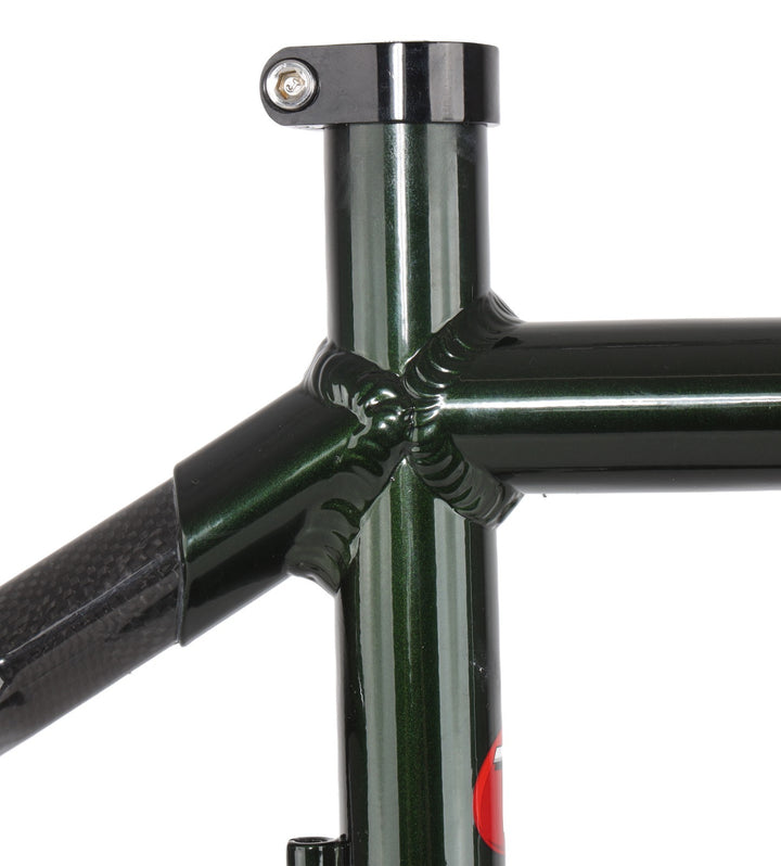 Van Dessel Jersey Devil 29er Alloy Hardtail Mtn Bike Frame XL Green Disc XC 2007