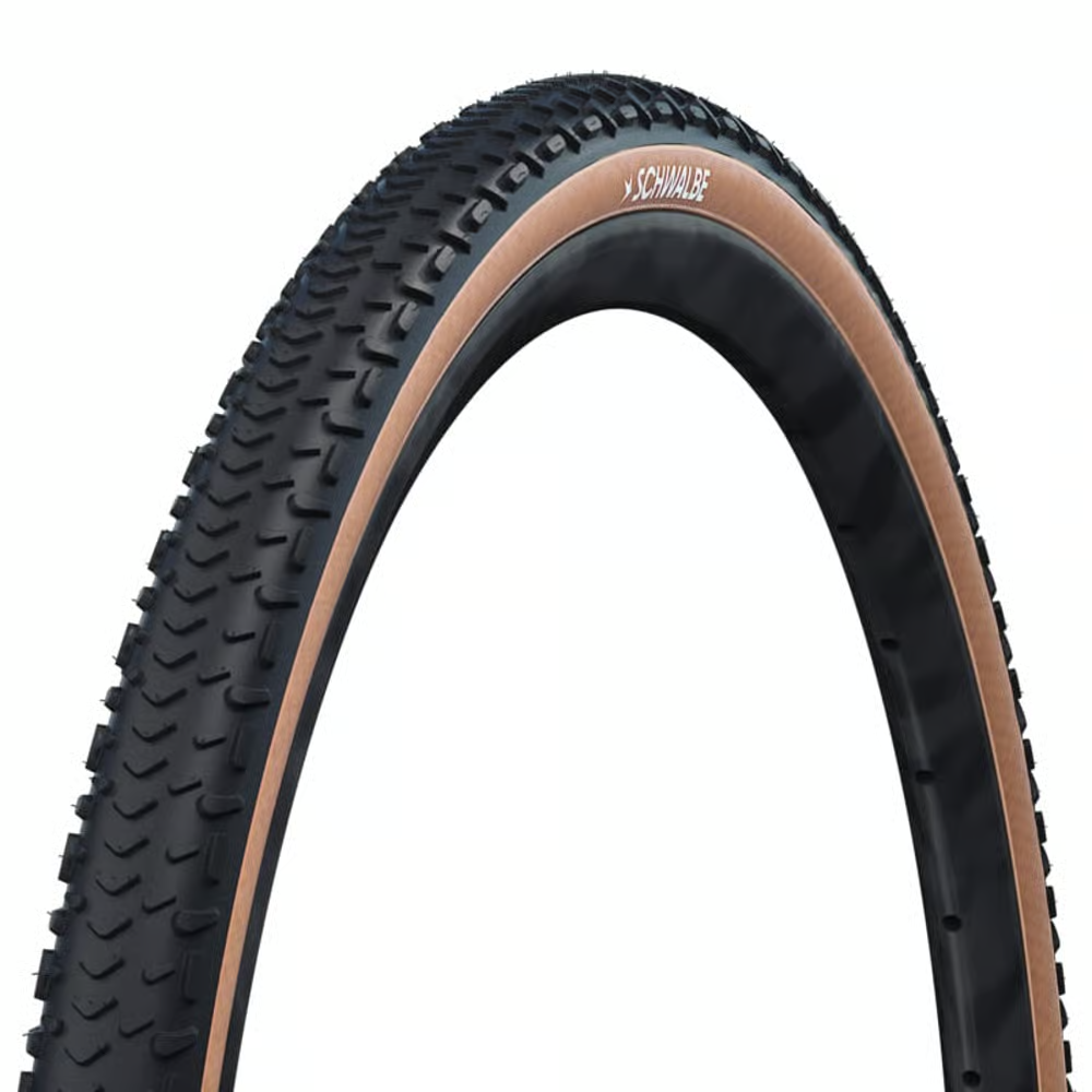 Schwalbe G-One R Pro Tubeless Gravel Bike Tire 700 x 45c Tan Wall Addix