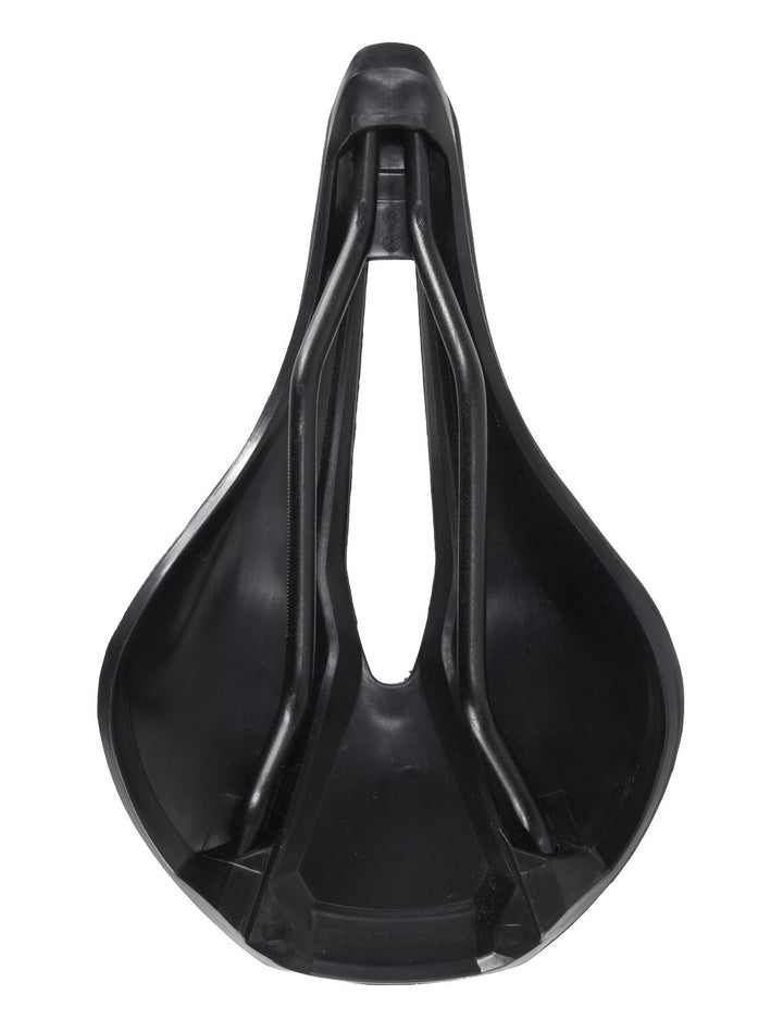 EC90 Short Nose Road Bike Saddle 145mm 7 x 7mm CrMo Rail BLACK MTB Gravel Power