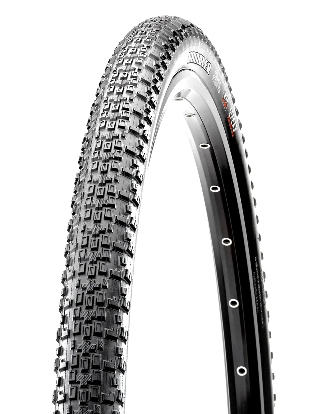 Maxxis Rambler Tubeless Gravel Bike Tire 700x 45c SilkShield 60TPI Cycling BLACK