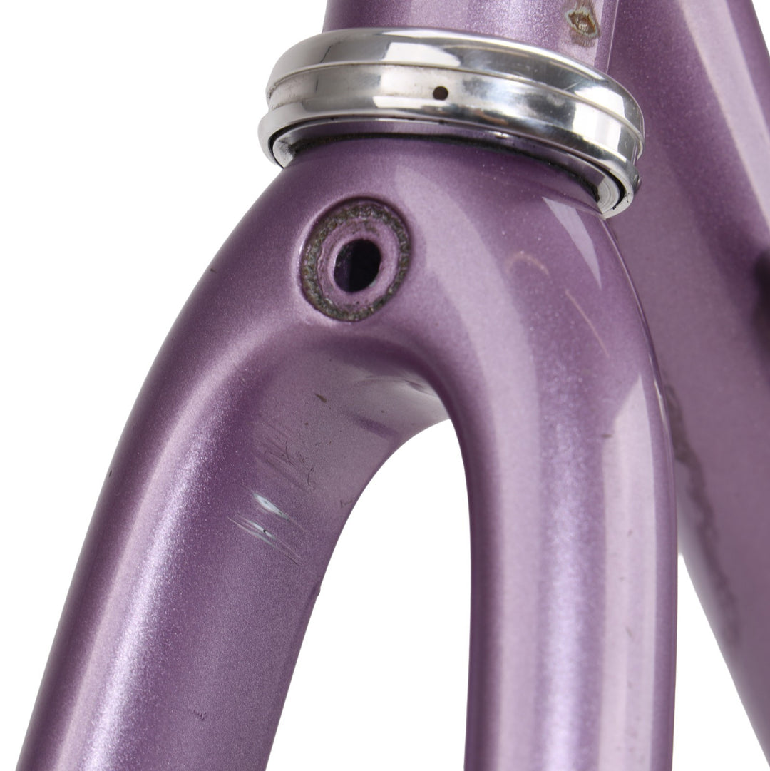 Waterford R-33 Steel Road Bike Frameset 56cm Carbon PURPLE 700c QR Rim Brake USA