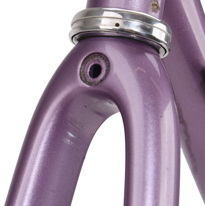Waterford R-33 Steel Road Bike Frameset 56cm Carbon PURPLE 700c QR Rim Brake USA