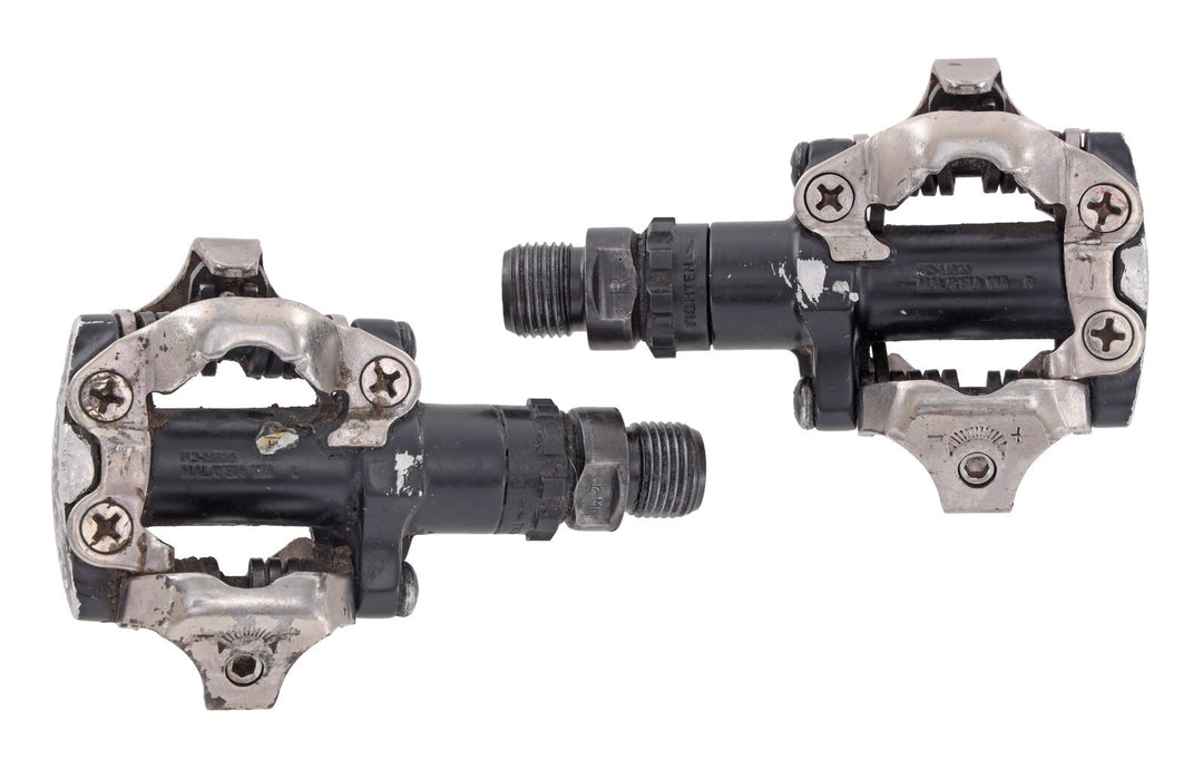 Shimano PD-M520 SPD Clipless Mountain Bike Pedals Cyclocross Gravel 2 Bolt 9/16"