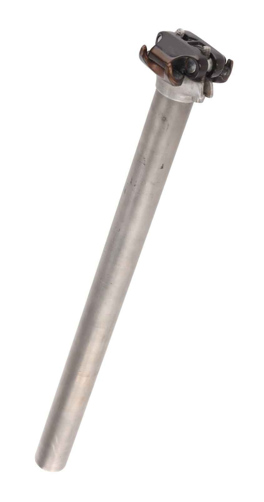 Titanium Road Bike Seatpost 27.2 x 370mm 0mm Setback 7 x 7mm Rail Gravel