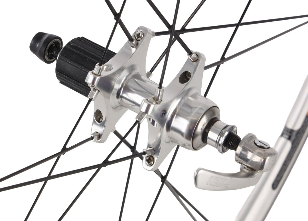 Shimano WH-6500 Alloy Clincher Road Wheelset 10 Spd 700c Rim Brake QR Aero