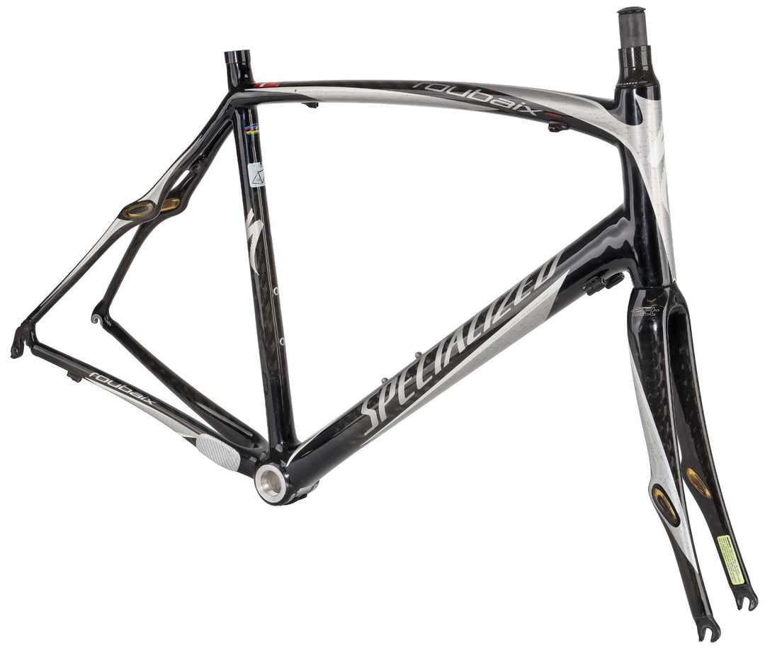 Specialized Roubaix Pro Carbon Road Bike Frameset 58cm BLACK 700c QR Rim 2008