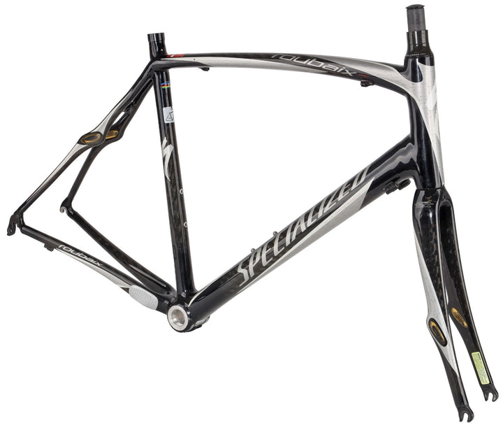 Specialized Roubaix Pro Carbon Road Bike Frameset 58cm BLACK 700c QR Rim 2008