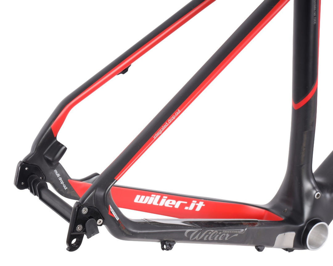 Wilier Triestina 101XN 29" Carbon Disc Hardtail Mtn Bike Frame LARGE QR/TA 2013