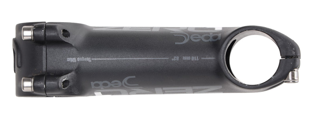 Deda Zero1 Alloy Road Bike Stem 31.7 x 110mm 8/82° Black 1-1/8"