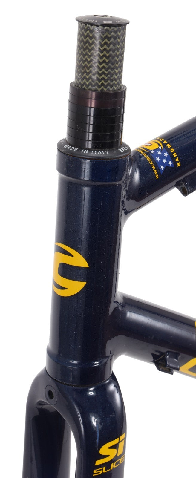 Cannondale R3000si CAAD5 Alloy Frameset TIME Carbon 56cm BLUE 700c Rim QR 2002