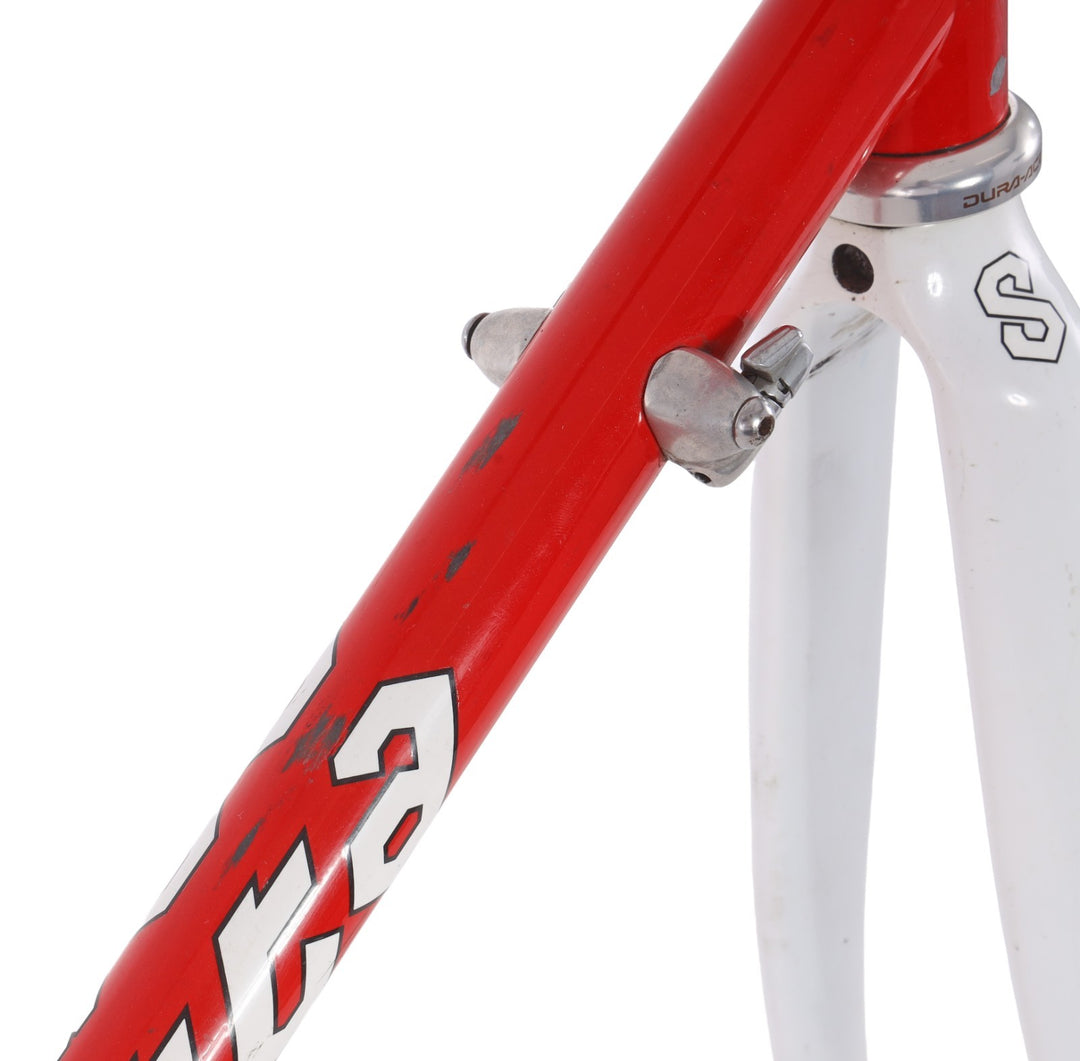 Serotta Classique Steel Road Bike Frameset 60cm Carbon Fork RED 700c Reynolds