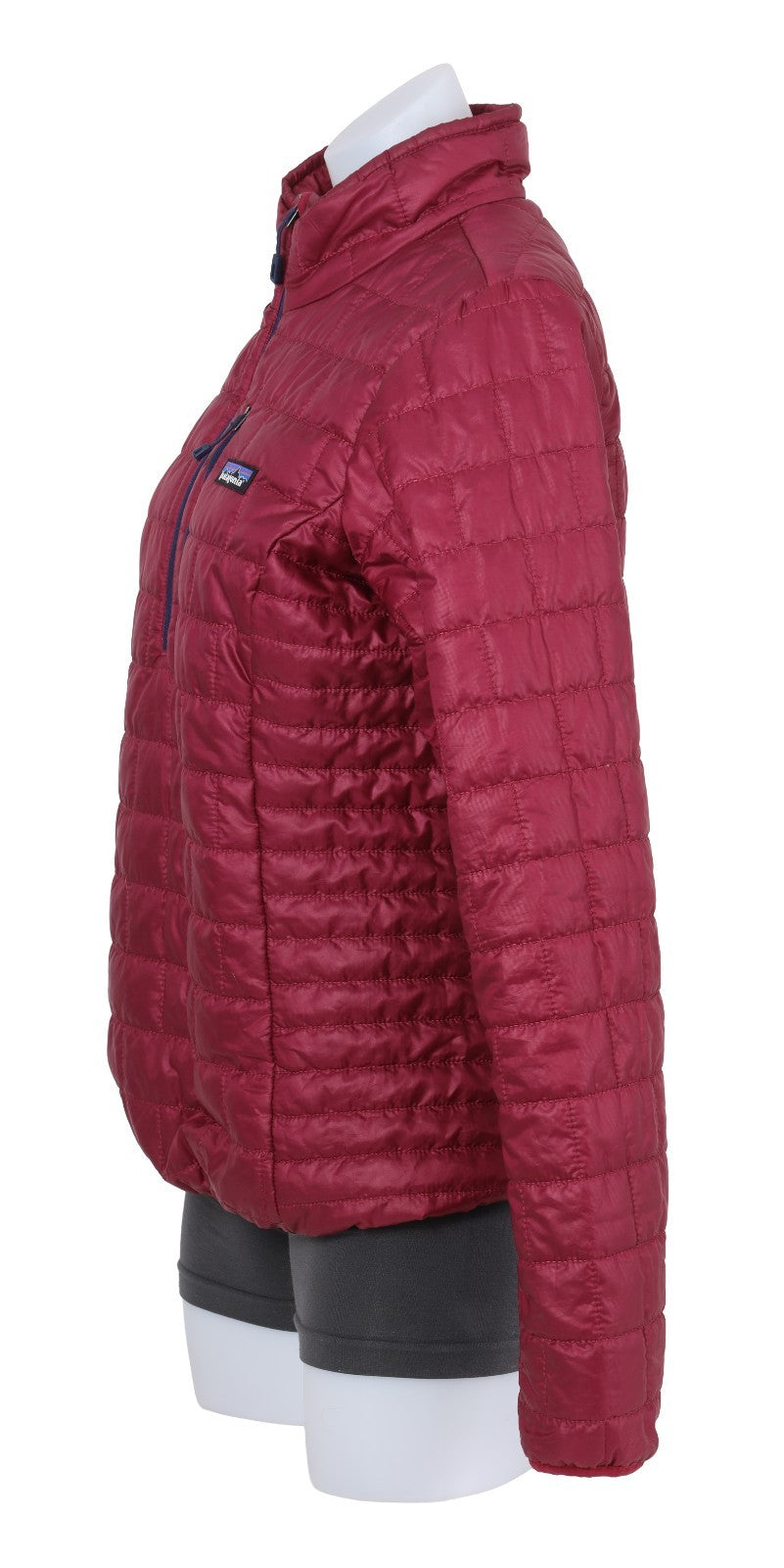 Patagonia Nano Puff  Pullover Insulated Jacket Women MEDIUM Maroon Winter Fall