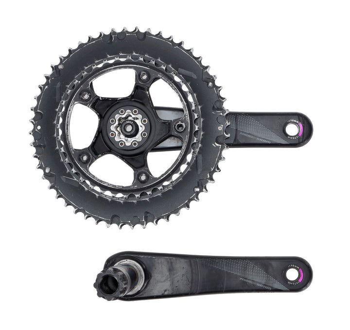 Quarq 2 x 11 Speed Carbon Road Bike Crankset 170mm 52/36T 110mm BCD BB30