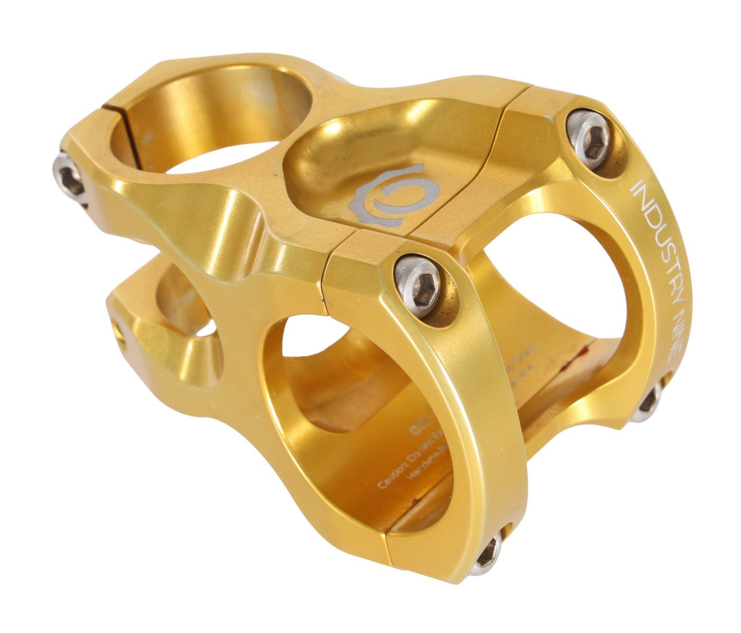 Industry Nine A35 Alloy Mountain Bike Stem Gold 35 x 40mm 8º MTB Enduro Trail