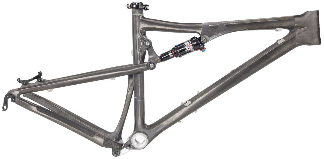 Santa Cruz Blur XC 26" Carbon Mtn Bike Disc Frameset MED Raw RTP RockShox 2010