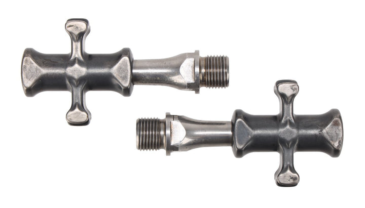Coombe Millennium Clipless Road Bike Pedals w/Cleats Vintage Steel