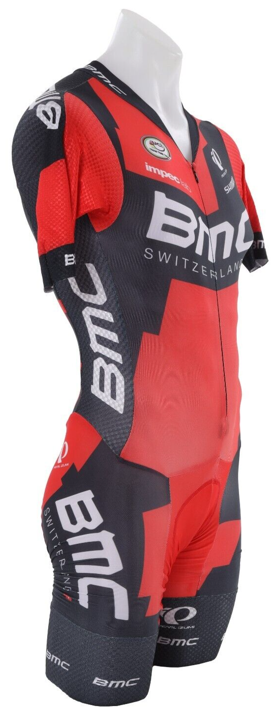 Pearl Izumi BMC Pro Cycling Team Short Slv Mach 5 Speedsuit Men MEDIUM TT Race