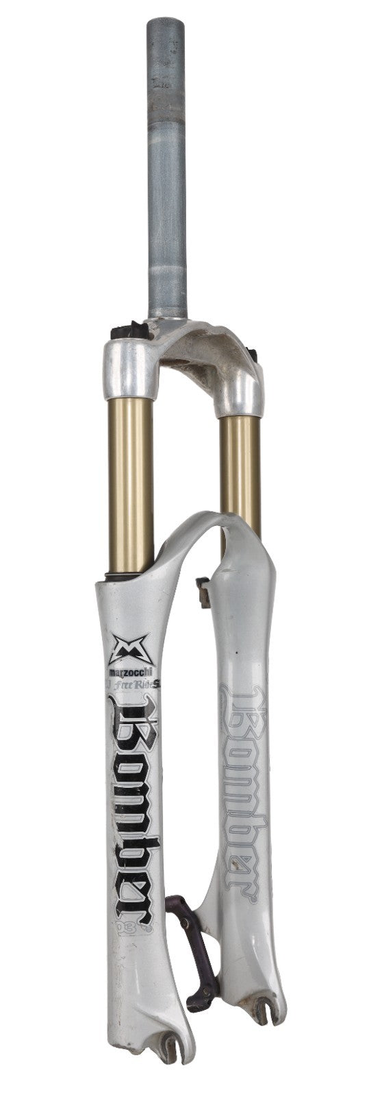 Marzocchi Bomber Z1 Freeride SL 130-150mm Mtn Bike Fork 26" SILVER 9 x 100mm MTB
