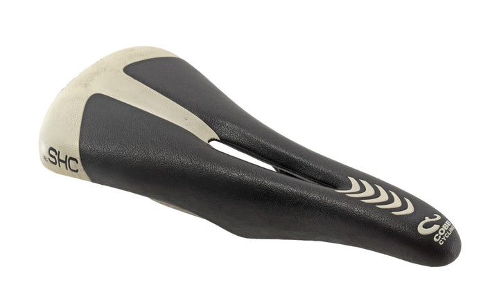 Cobb Cycling SHC Road Bike Saddle 125mm 7 x 7mm Titanium Rails 220 Grams Gravel