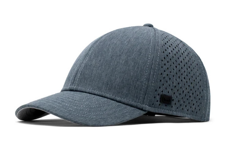 Melin A-Game HYDRO Performance Snapback Hat GREY Size 60cm Breathable Mesh Cap