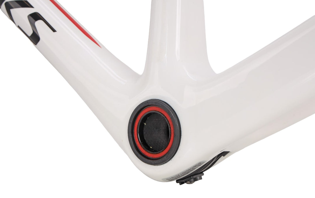 Specialized S-Works Amira SL4 Carbon Road Bike Frameset 54cm WHITE 700c QR 2012