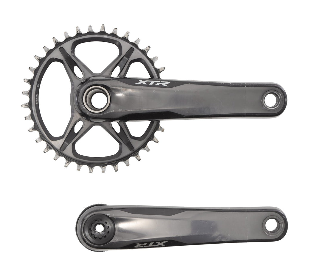 Shimano XTR FC-M9100 1x 12 Speed Alloy Mountain Bike Crankset 175mm 36T Trail