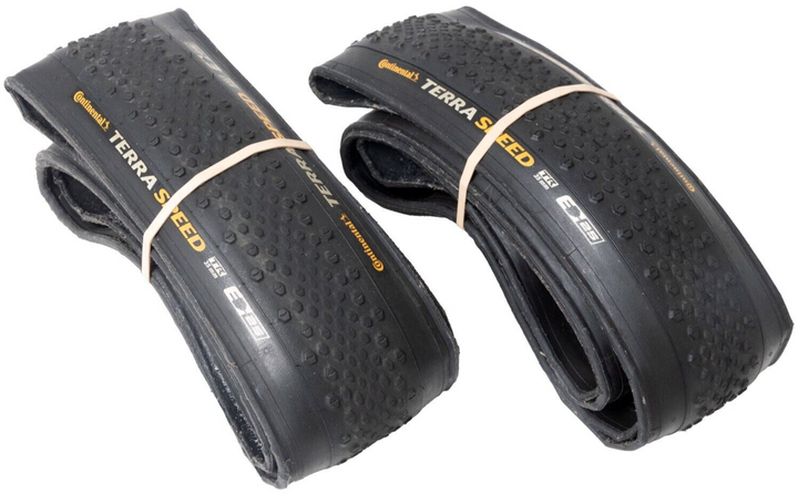 Continental Terra Speed TR Tubeless Road Bike Tire PAIR 700 x 35c Adventure CX