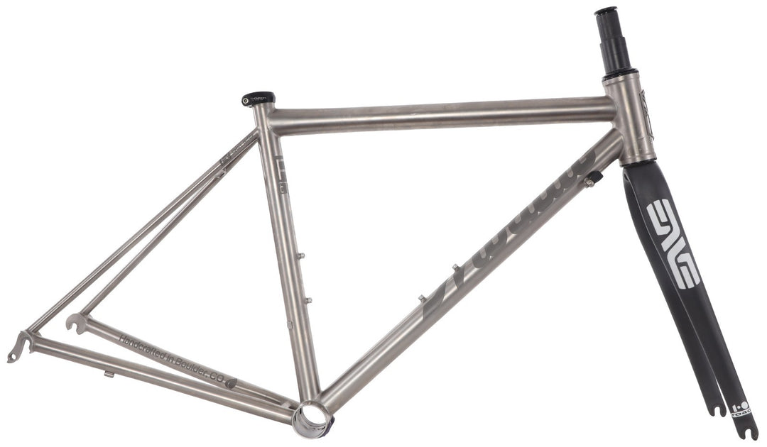 Mosaic RT-1 Titanium Road Bike Frameset XS 50cm 700c Rim QR ENVE Chris King 2014