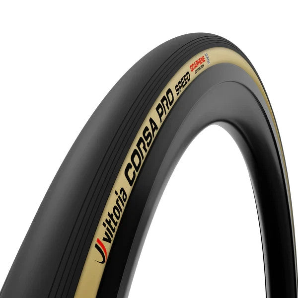 Vittoria Corsa PRO Speed TLR Road Bike Tire 700x 28c Tanwall Cotton-Tech