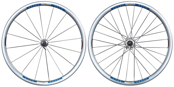 Cane Creek Aero Alloy Tubular Road Bike 10 Speed Wheelset 650c Rim Brake QR TT