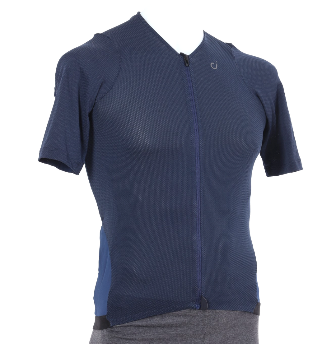 Velocio Concept Radiator Mesh Short Sleeve Jersey Men MEDIUM Blue Road Bike