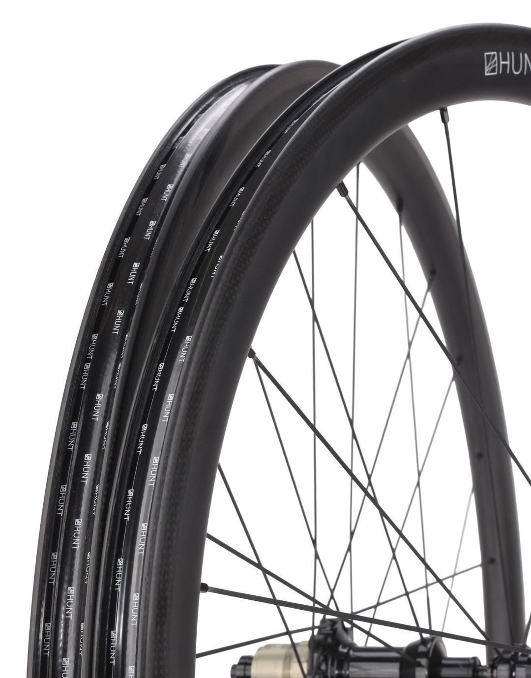 HUNT 35 Carbon Tubeless Road Bike Wheelset SRAM XDR 12/13 Spd 700c QR Rim Brake
