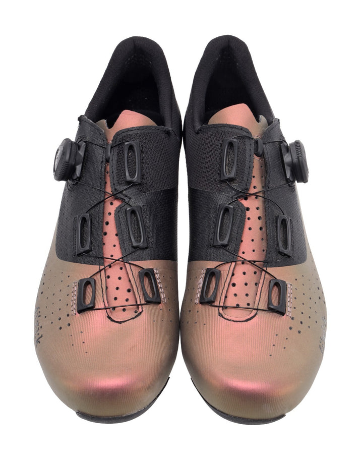 Fizik Tempo Overcurve R4 Carbon Road Bike Shoes EU 41 US Men 8.25 Iridescent 3B
