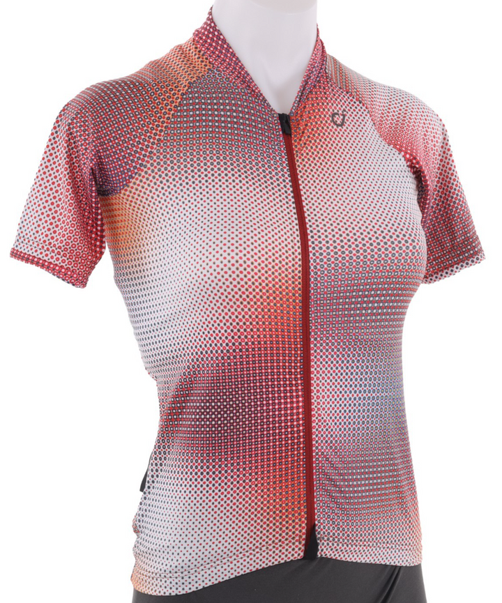Velocio Artist Series Azocar SE Short Sleeve Cycling Jersey Women XS MULTI Gravl