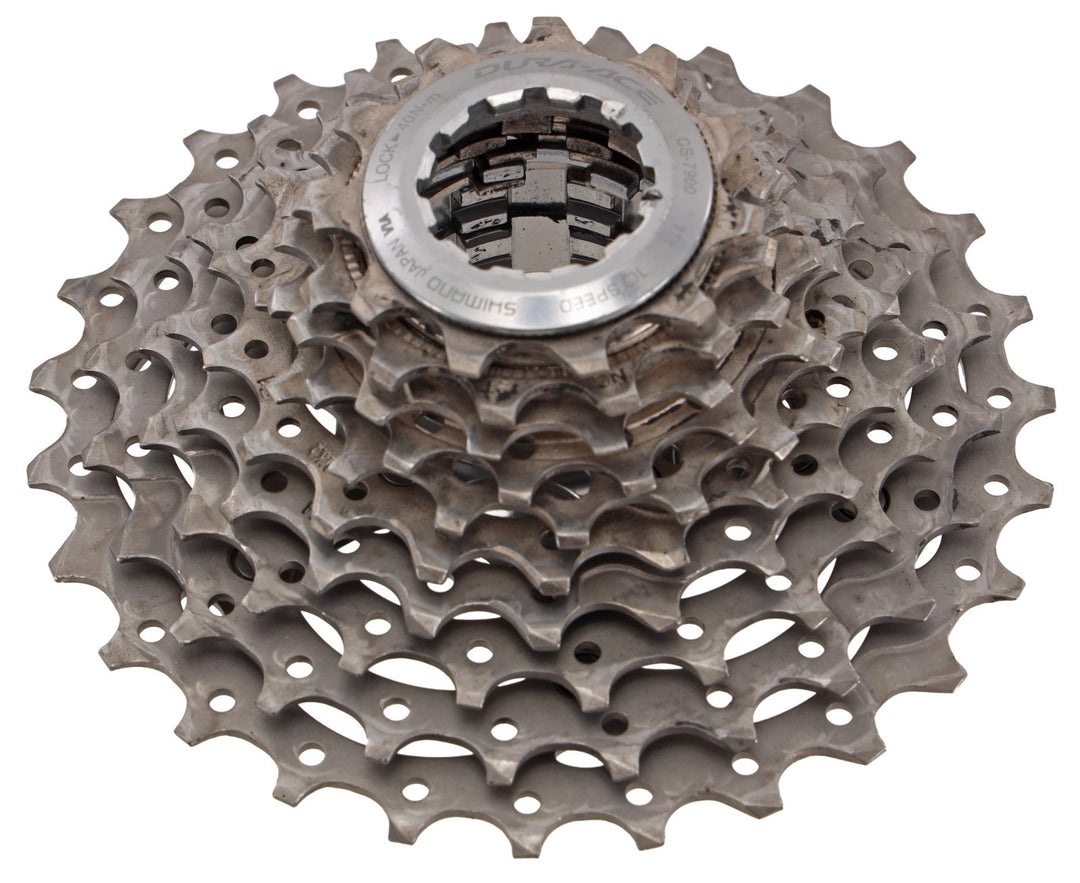 Shimano Dura-Ace CS-7900 10 Speed Road Bike Cassette 11-27T Titanium Gravel