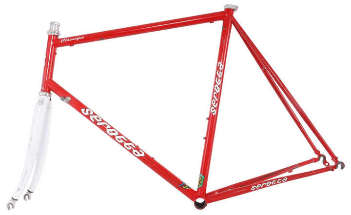Serotta Classique Steel Road Bike Frameset 60cm Carbon Fork RED 700c Reynolds