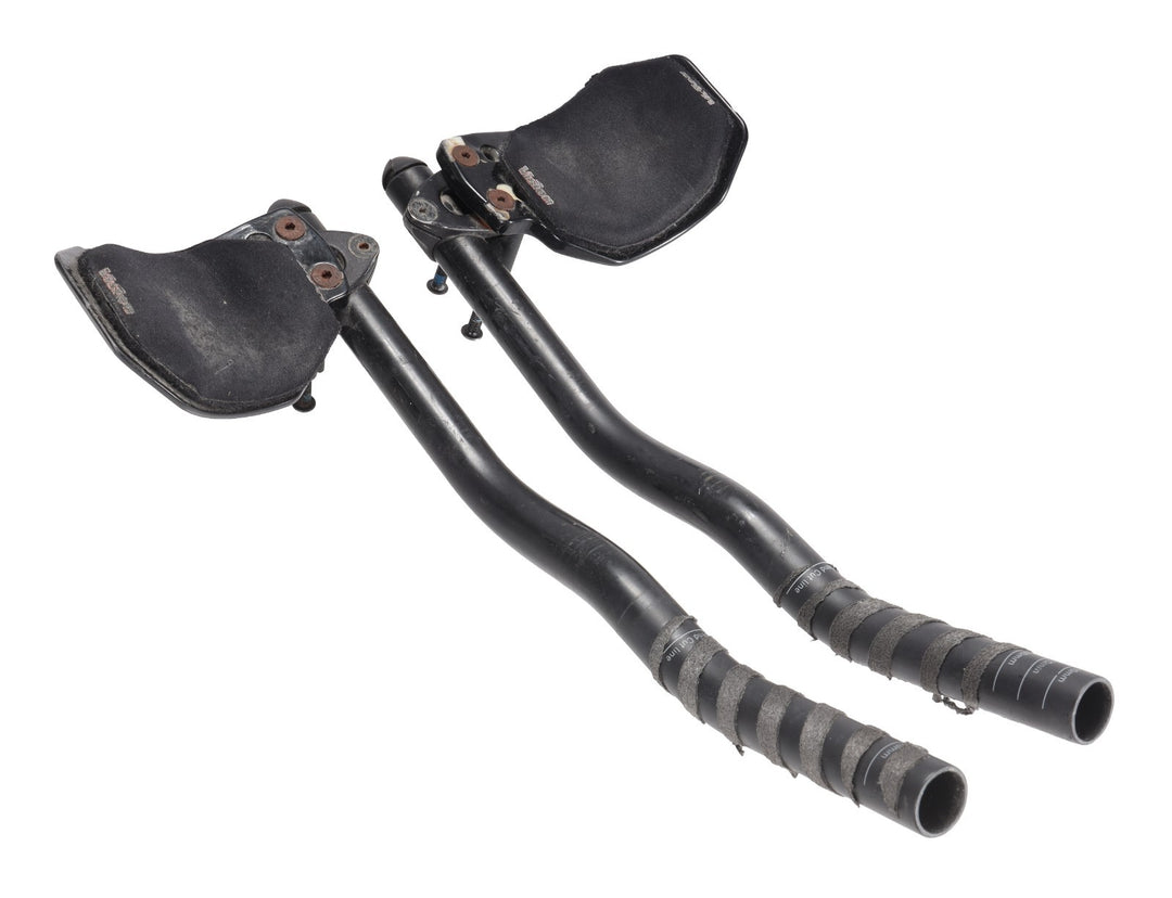 ENVE SES Aero Handlebar Carbon TT Triathlon Bike Extensions 380mm w/ Arm Cups