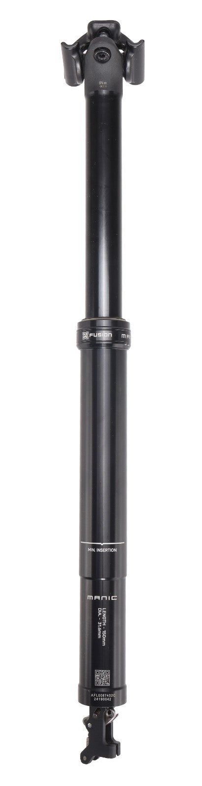 X-Fusion Manic Mountain Bike Dropper Post 31.6 x 150mm w/PNW Loam Lever Gen 1