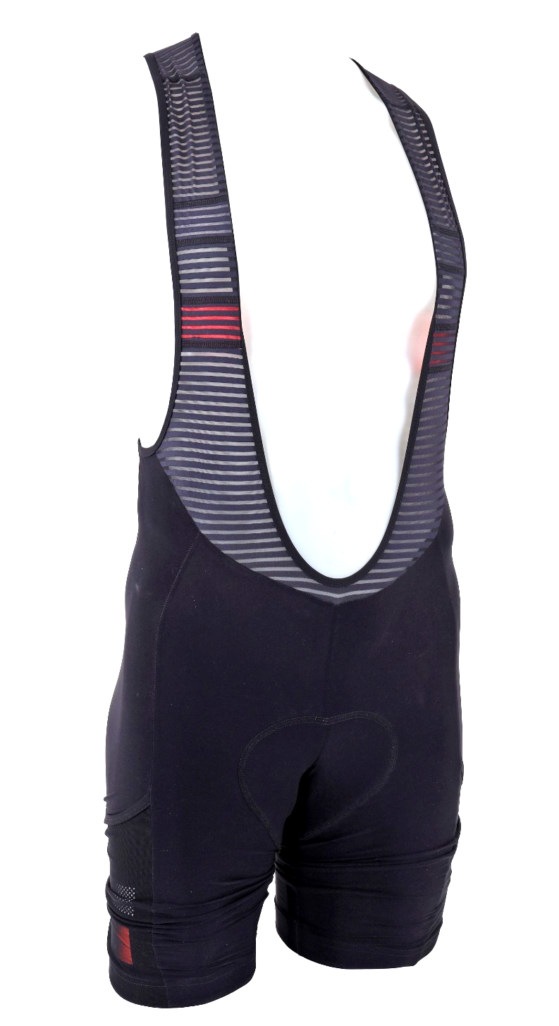 Rapha Brevet Lightweight Cargo Bib Shorts Men SMALL Black Road Bike