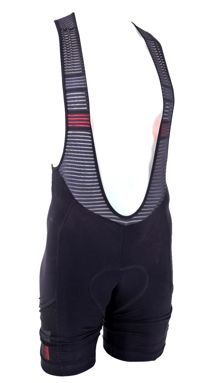 Rapha Brevet Lightweight Cargo Bib Shorts Men SMALL Black Road Bike