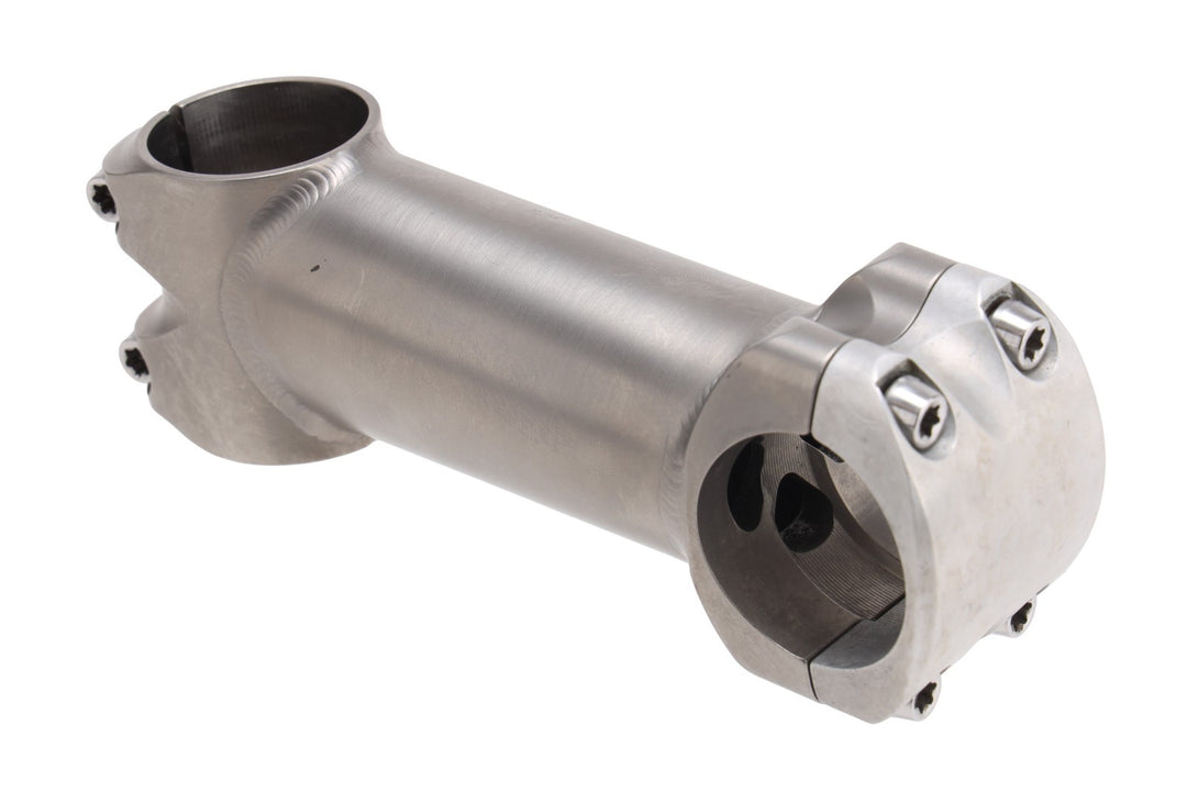 Mosaic Cycles Titanium Road Bike Stem 31.8 x 100mm 6º 1 1/8" Raw Ti Cycling