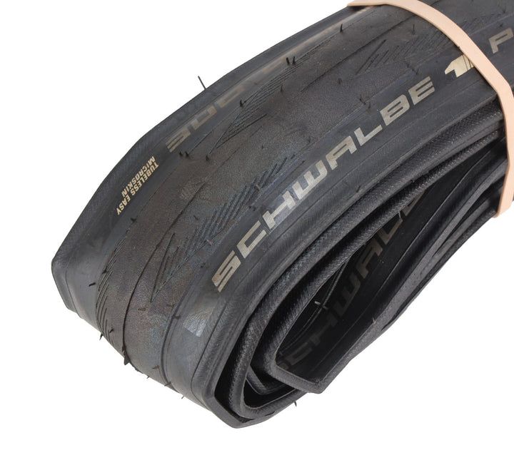 Schwalbe Pro One Tubeless Road Bike Tire 700 x 25c Black 127TPI