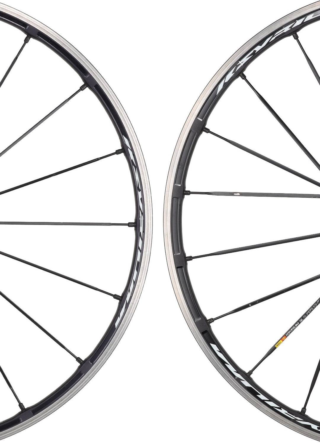 Mavic Ksyrium SLS 11s Alloy Clincher Road Wheelset 700c Shimano QR ***FOR PARTS
