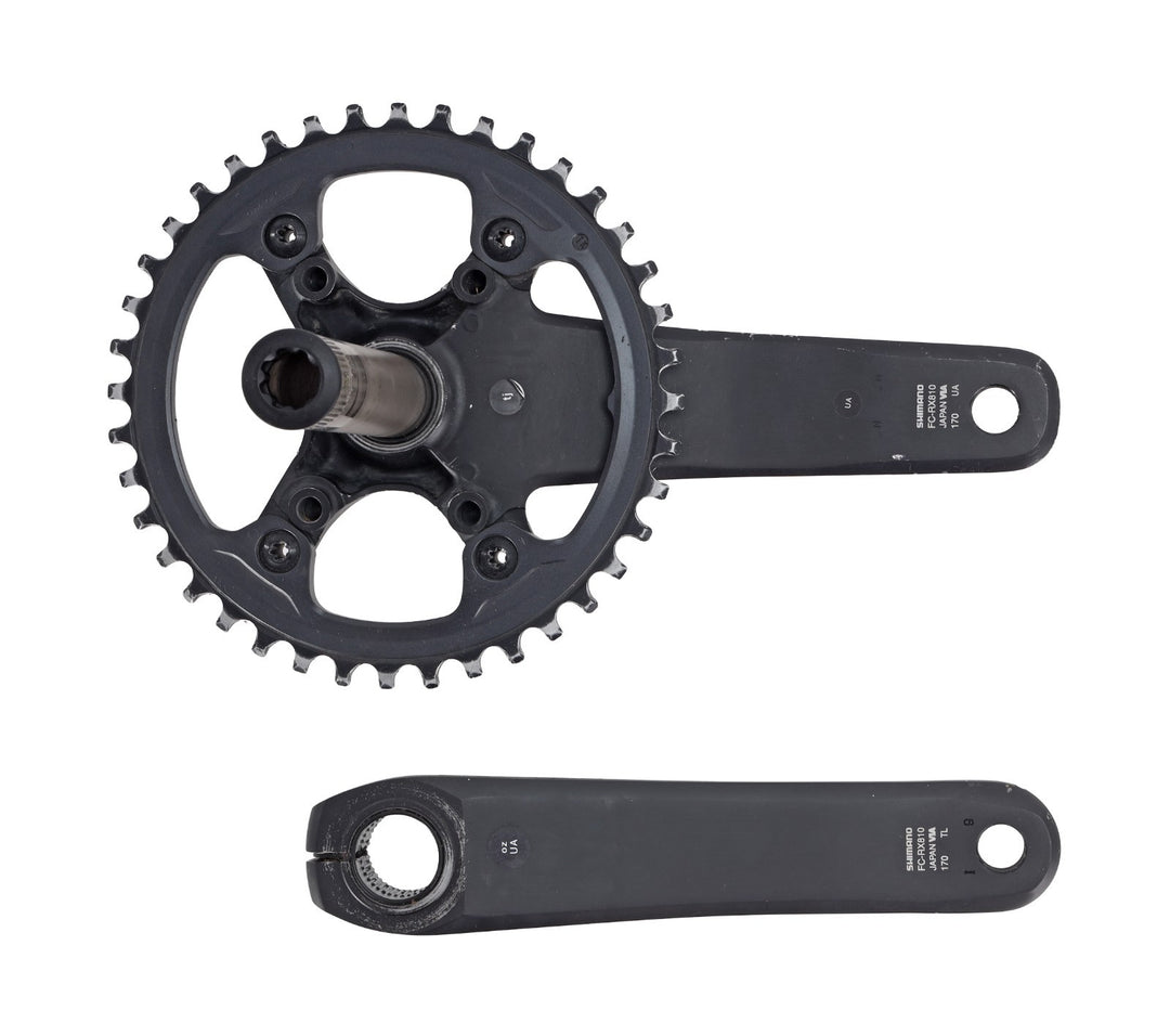 Shimano GRX FC-RX810 Gravel Bike 1 x 11 Speed Crankset 170mm 40T Single