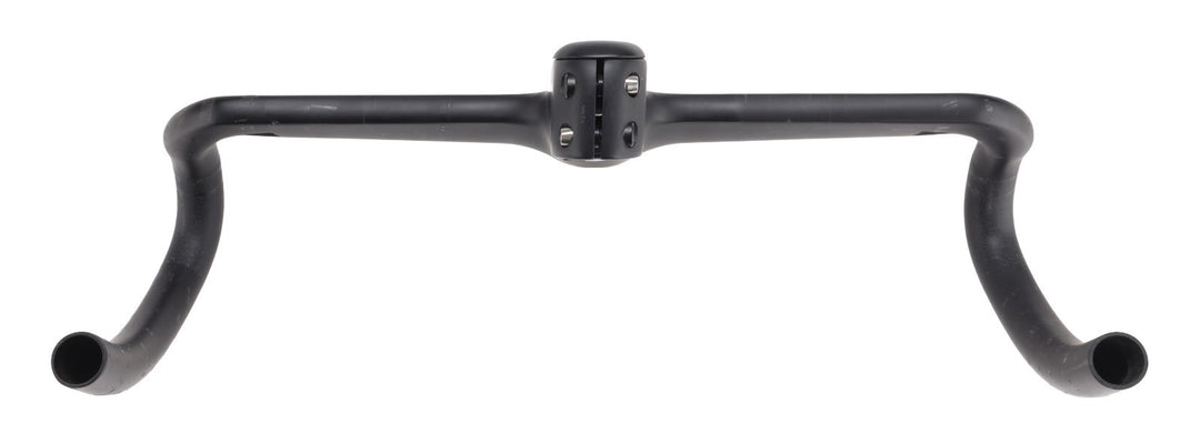 Black Inc AB02 Carbon Road Bike Di2 Barstem Handlebar 400 x 110mm -6º BLACK