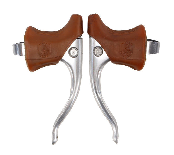 Campagnolo Triomphe Road Bike Brake Lever SET Vintage Non-Aero BROWN Cycling