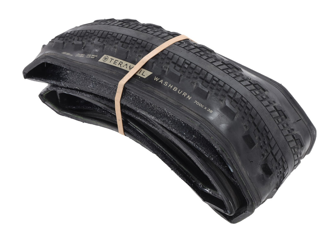 Teravail Washburn Tubeless Gravel Bike Tire 700 x 38c Black