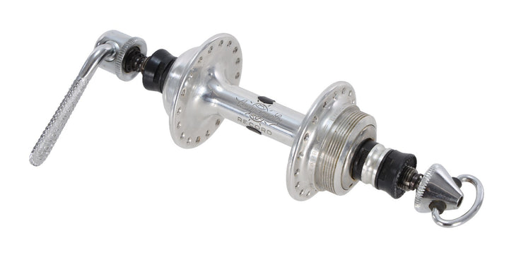 Campagnolo Record Low Flange 36H Road Bike Rear Hub 120mm BSC English Thread