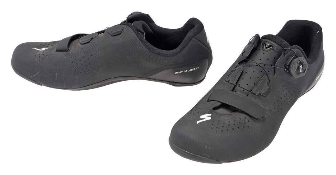 Specialized Torch 2.0 Road Bike Shoes EU 46 Mens US 12.25 Cycling 3 Bolt BLACK